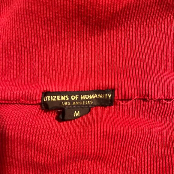 Citizens for humanity red button up sweater - Picture 4 of 5